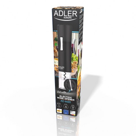 Adler | AD 4490 | Black | Wine opener | W - 3
